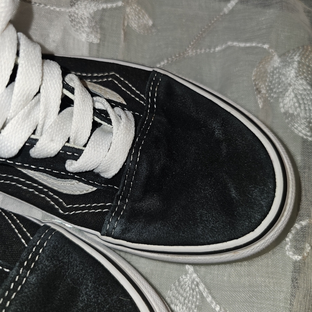 Vans black/white (old skool) size women 6.5 men 5.0 - Picture 4 of 8
